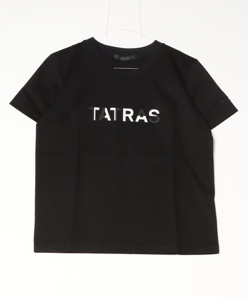 TATRAS(タトラス)の「TATRAS(タトラス) ANIEL(Tシャツ/カットソー・レディース・ブラック/ホワイト・2/3)」の1枚目の写真