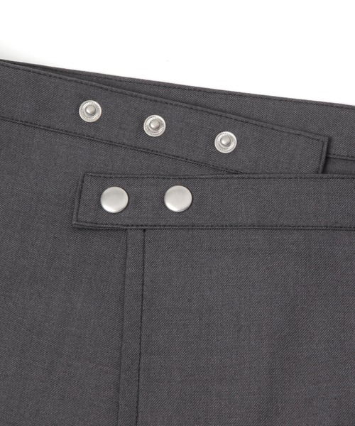 LEPSIM(レプシィム)の「レースドッキングベルト 1023696(ベルト・レディース・チャコールグレー/アイボリー・ONE SIZE)」の5枚目の写真