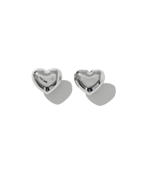 LOTSYOU(ロッツユー)の「Heart Chocolate Earing Silver(ピアス(両耳用)・レディース・その他・O/S)」の1枚目の写真