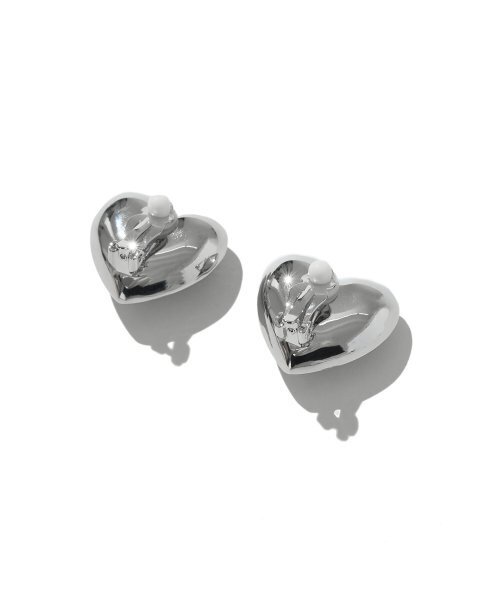 LOTSYOU(ロッツユー)の「Heart Chocolate Earing Silver(ピアス(両耳用)・レディース・その他・O/S)」の2枚目の写真