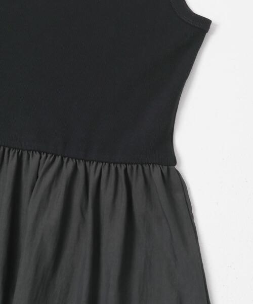 ITEMS URBANRESEARCH（アイテムズ アーバンリサーチ）の「ノースリーブドッキングワンピース（ワンピース・レディース・ベージュ/カーキ/ブラック・FREE）」の12枚目の写真