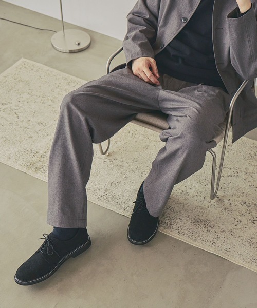 GLOBAL WORK(グローバルワーク)の「SOLOTEX/お手入れらくらくイージーパンツ/734129(その他パンツ・メンズ・グレイッシュベージュ/オリーブ/杢グレー/モカ・SMALL/X-LARGE/LARGE/MEDIUM)」の10枚目の写真