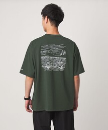 【別注】<Columbia>GLR Jonas グラフィック 半袖 Tシャツ