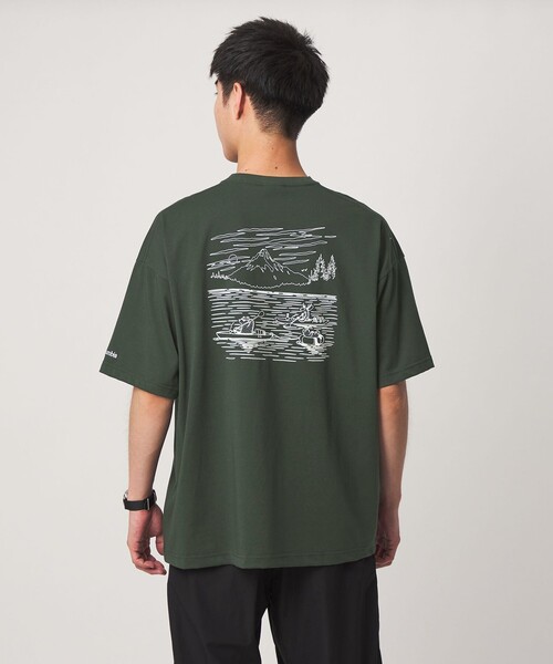 Columbia(コロンビア)の「【別注】<Columbia>GLR Jonas グラフィック 半袖 Tシャツ(Tシャツ/カットソー・メンズ・ホワイト/ダークグリーン/ナチュラル/その他1・L/M)」の3枚目の写真