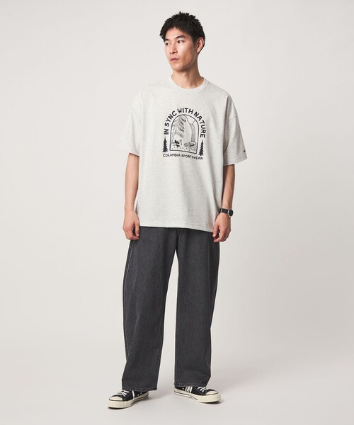 Columbia(コロンビア)の「【別注】<Columbia>GLR Jonas グラフィック 半袖 Tシャツ(Tシャツ/カットソー・メンズ・ホワイト/ダークグリーン/ナチュラル/その他1・L/M)」の13枚目の写真