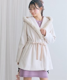 ＜大きいサイズ＞ビッグショールカラートッパーコート marun