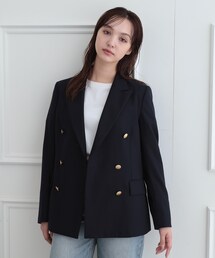 ウールブレンド ブレザー