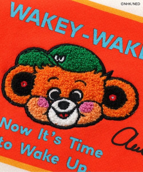 BREEZE(ブリーズ)の「【リンク】The Wakey Show ワッペンカバーオール(ロンパース・キッズ・オフホワイト/ネイビー・80/70)」の7枚目の写真