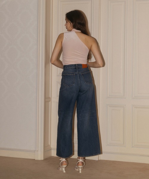 EIMY ISTOIRE（エイミーイストワール）の「VELOUR SHOULDER DRAPE TOP（その他トップス・レディース・ライトピンク/ホワイト/ブラウン/ブラック・FREE）」の21枚目の写真
