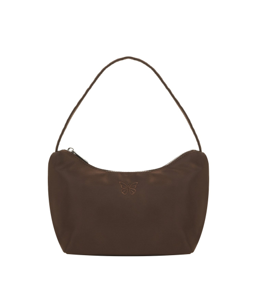 NICK&NICOLE(ニックアンドニコール)の「NICOLE NYLON MINI HOBO BAG_BROWN(ショルダーバッグ・レディース・その他・FREE)」の1枚目の写真