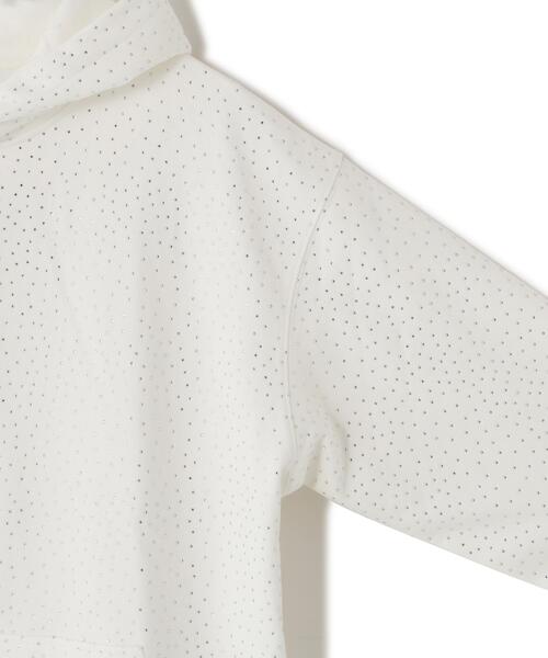 DANKE SCHON（ダンケシェーン）の「【WEB&DEPOT限定】DankeSchon/ダンケシェーン/RHINESTONE PULL HOODIE（パーカー・レディース・ブラック/ホワイト・L/M/S）」の6枚目の写真