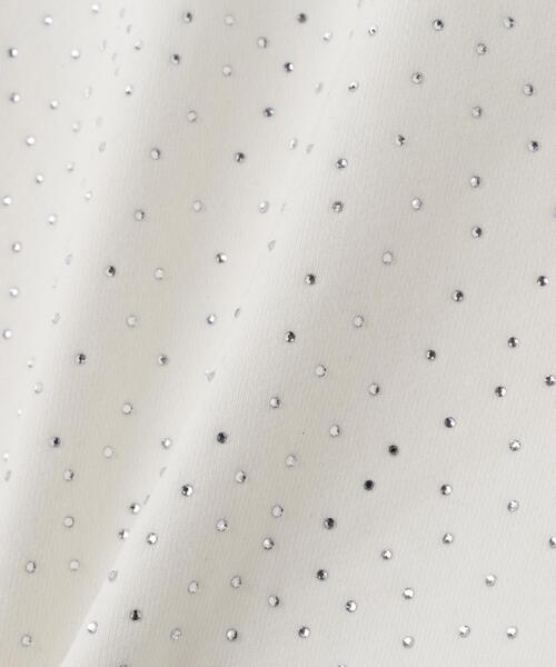 DANKE SCHON（ダンケシェーン）の「【WEB&DEPOT限定】DankeSchon/ダンケシェーン/RHINESTONE PULL HOODIE（パーカー・レディース・ブラック/ホワイト・L/M/S）」の9枚目の写真
