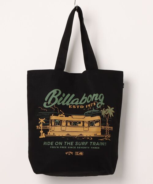 BILLABONG(ビラボン)の「BILLABONG メンズ ENODEN TOTEBAG トートバッグ 【江ノ電×BILLABONG】【2026年秋冬モデル】(トートバッグ・メンズ・ブラック系その他/サンドベージュ/オフホワイト・FREE)」の2枚目の写真