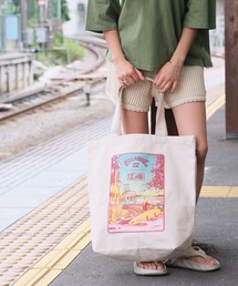 BILLABONG メンズ ENODEN TOTEBAG トートバッグ 【江ノ電×BILLABONG】【2026年秋冬モデル】/ビラボンコットンキャンバストート