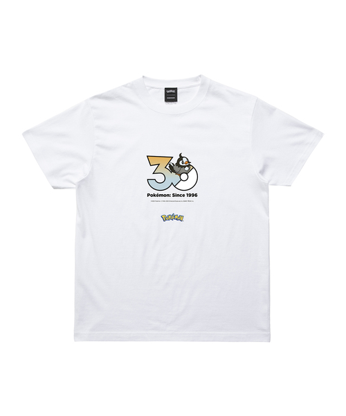 ZOZOSPOT(ゾゾスポット)の「Pokemon 30th Anniversary 1025 T-shirt 「ムックル」(Tシャツ/カットソー・レディース・ホワイト・SMALL/MEDIUM/LARGE/X-LARGE/XX-LARGE/XXX-LARGE/100cm/110cm/120cm/130cm/140cm/150cm/160cm)」の1枚目の写真