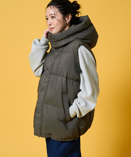 FREAK'S STORE(フリークスストア)の「限定展開 KELTY × FREAK'S STORE/ケルティ 別注 サーモライト 中綿 2WAY フーディーベスト(その他アウター・レディース・ブラック/オリーブ/ベージュ・フリ-)」の5枚目の写真