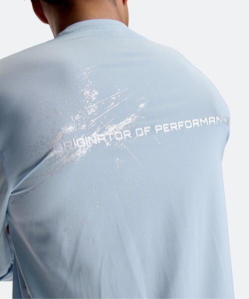 UNDER ARMOUR(アンダーアーマー)の「UAストレッチ グラフィック ロングスリーブ シャツ(トレーニング/メンズ)(Tシャツ/カットソー・メンズ・グレー系その他・3XL/S/XL/2XL/M/L)」の5枚目の写真