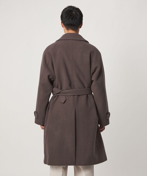 green label relaxing(グリーンレーベルリラクシング)の「SENTDALE WOOL トレンチコート(トレンチコート・メンズ・ダークグレー/モカ・S/M/L/XL)」の10枚目の写真