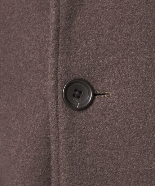 green label relaxing(グリーンレーベルリラクシング)の「SENTDALE WOOL トレンチコート(トレンチコート・メンズ・ダークグレー/モカ・S/M/L/XL)」の6枚目の写真