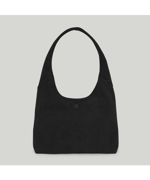 TRM（スリーマインズ）の「TRM スエード ソフト hoboバッグ T37P（ショルダーバッグ・レディース・ブラック/ブラウン・FREE）」の2枚目の写真