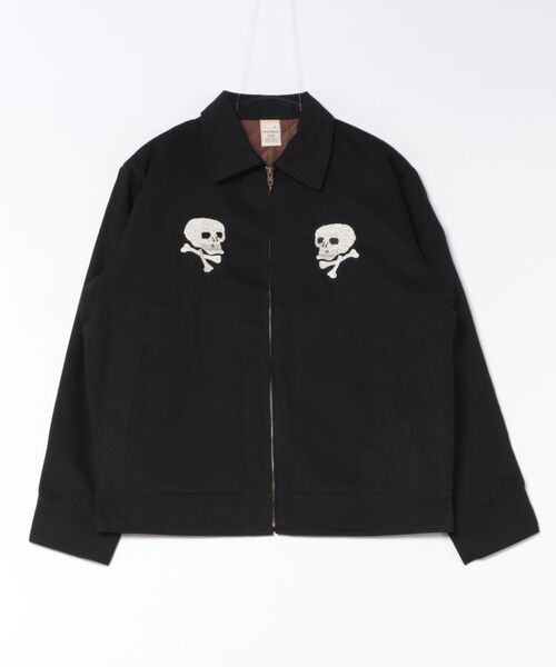 JACKROSE(ジャックローズ)の「Alcarza ドリズラーJKT(その他アウター・メンズ・ブラック系2/ブラック/パープル・L/M)」の2枚目の写真