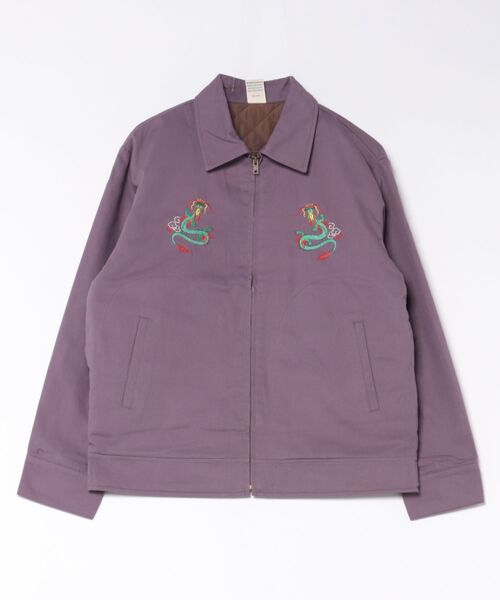 JACKROSE(ジャックローズ)の「Alcarza ドリズラーJKT(その他アウター・メンズ・ブラック系2/ブラック/パープル・L/M)」の3枚目の写真