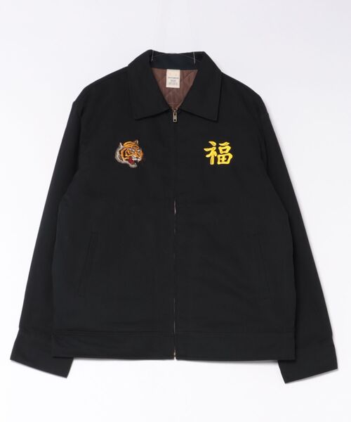 JACKROSE(ジャックローズ)の「Alcarza ドリズラーJKT(その他アウター・メンズ・ブラック系2/ブラック/パープル・L/M)」の1枚目の写真
