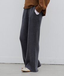 ∴【XS~XL展開】モールニットフレアパンツ