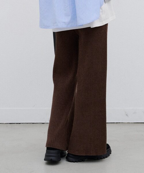 CIAOPANIC TYPY（チャオパニックティピー）の「∴【SML展開】モールニットフレアパンツ（その他パンツ・レディース・ブラック/ブラウン/グレー/レッド・SMALL/MEDIUM/LARGE）」の19枚目の写真