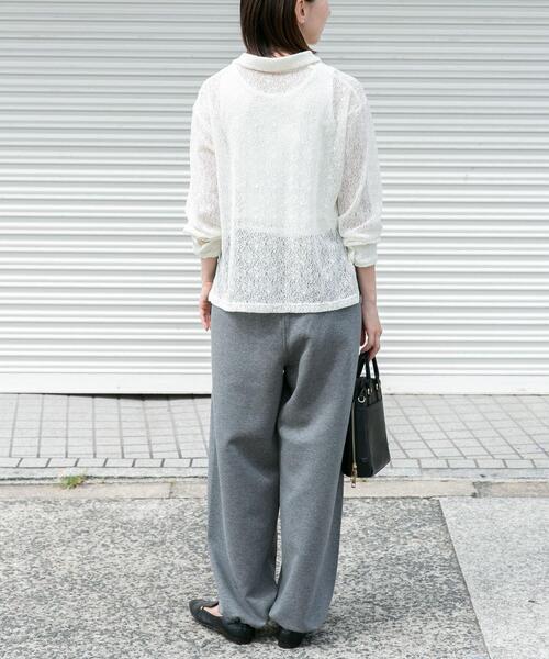 ITEMS URBANRESEARCH（アイテムズ アーバンリサーチ）の「ダンボールバレルパンツ（その他パンツ・レディース・グレー/ブラック・FREE）」の10枚目の写真