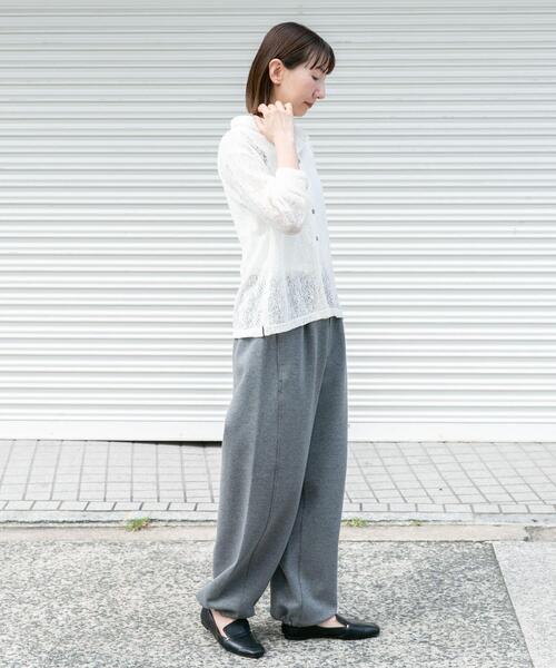 ITEMS URBANRESEARCH（アイテムズ アーバンリサーチ）の「ダンボールバレルパンツ（その他パンツ・レディース・グレー/ブラック・FREE）」の11枚目の写真