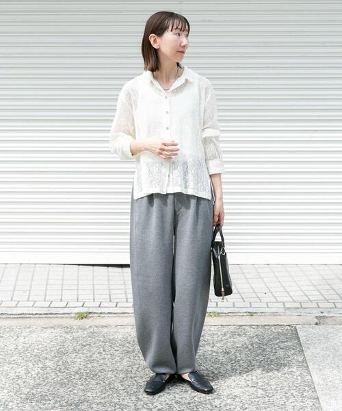 ITEMS URBANRESEARCH（アイテムズ アーバンリサーチ）の「ダンボールバレルパンツ（その他パンツ・レディース・グレー/ブラック・FREE）」の18枚目の写真