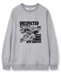 A.SIDE オーバーサイズ 裏毛スウェットTシャツ 6カラー
