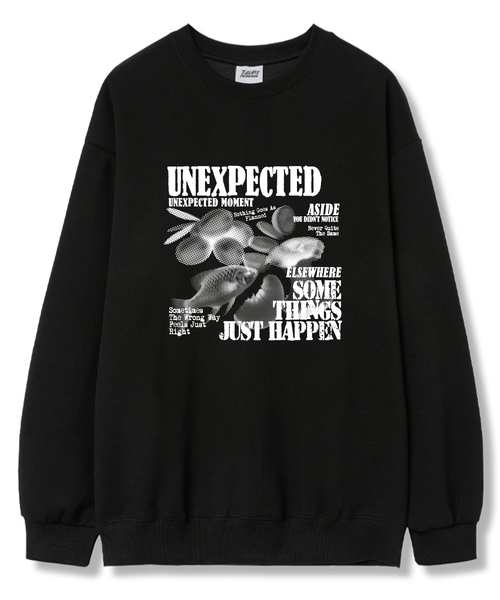 TI.GLAKE(ティーグレイク)の「A.SIDE オーバーサイズ 裏毛スウェットTシャツ 6カラー(スウェット・レディース・ブラック/ネイビー/ブラウン/グレー/クリーム/チャコール・LARGE/X-LARGE/XX-LARGE)」の2枚目の写真