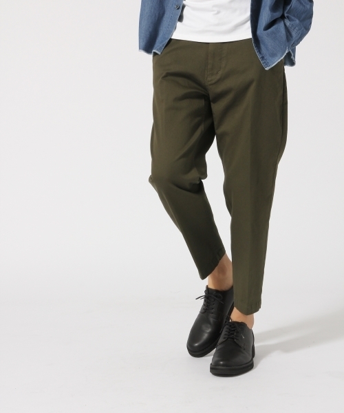 RAGEBLUE（レイジブルー）の「【日本製コットン使用】ストレッチチノアンクルパンツ/726249（その他パンツ・メンズ・キャメル/ネイビー/オリーブ/ブラック・SMALL/LARGE/MEDIUM）」の16枚目の写真