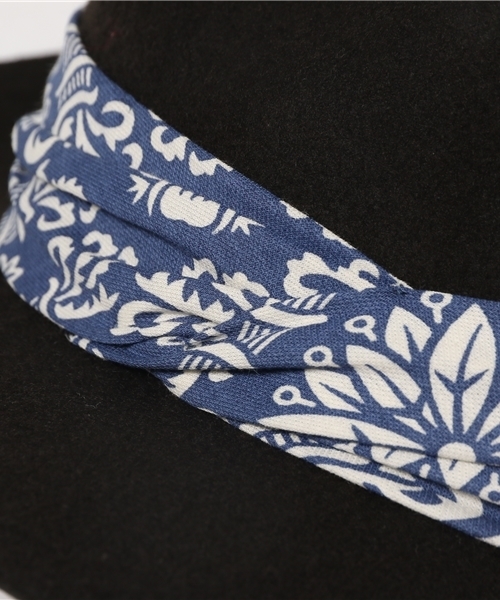 チャイハネ（チャイハネ）の「【チャイハネ】バンダナ柄テープつば広ハット（ハット・レディース・ブラウン/カーキ・FREE）」の5枚目の写真