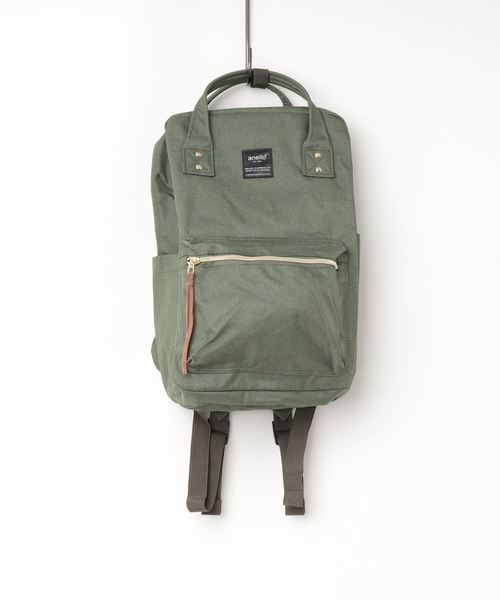 セール Anello 杢ポリキャンバススクエアリュック バックパック リュック Anello アネロ のファッション通販 Zozotown