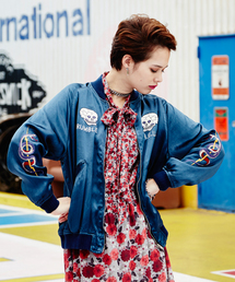 HYSTERIC GLAMOUR | SNAKE&SKULL刺繍 スカジャン(ブルゾン)