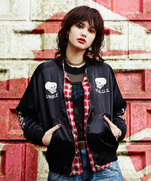 HYSTERIC GLAMOUR | SNAKE&SKULL刺繍 スカジャン(ブルゾン)