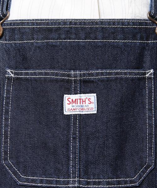 coen(コーエン)の「SMITHデニムオーバーオールパンツ(サロペット/オーバーオール・レディース・ネイビー・LARGE/MEDIUM)」の12枚目の写真