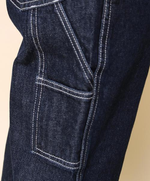 coen(コーエン)の「SMITHデニムオーバーオールパンツ(サロペット/オーバーオール・レディース・ネイビー・LARGE/MEDIUM)」の13枚目の写真