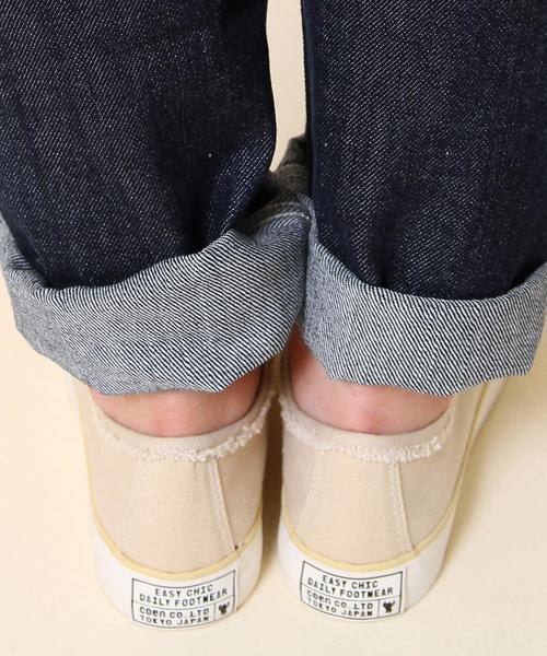coen(コーエン)の「SMITHデニムオーバーオールパンツ(サロペット/オーバーオール・レディース・ネイビー・LARGE/MEDIUM)」の7枚目の写真