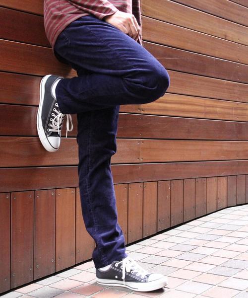 coen(コーエン)の「サンタモニカスタイルコーデュロイストレッチスリムパンツ(その他パンツ・メンズ・ホワイト/グレー/ブラウン/ダークグリーン/ネイビー/ライトブルー・X-SMALL/LARGE/SMALL/MEDIUM/X-LARGE)」の6枚目の写真