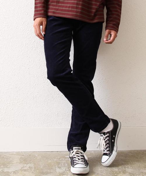 coen(コーエン)の「サンタモニカスタイルコーデュロイストレッチスリムパンツ(その他パンツ・メンズ・ホワイト/グレー/ブラウン/ダークグリーン/ネイビー/ライトブルー・X-SMALL/LARGE/SMALL/MEDIUM/X-LARGE)」の21枚目の写真