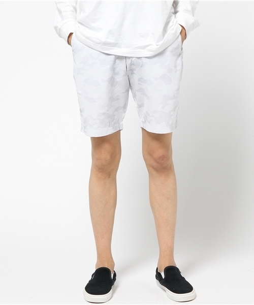rovtski（ロフトスキー）の「TCカモ柄ショーツ（デニムパンツ・メンズ・ブルー/ブラック・MEDIUM/LARGE）」の2枚目の写真