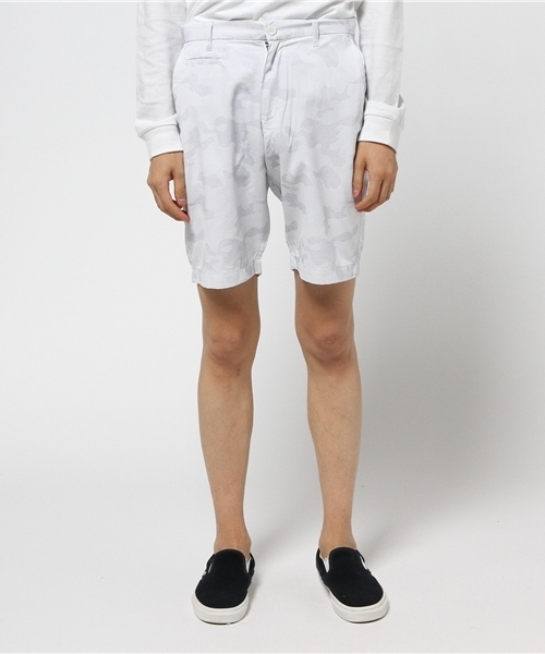 rovtski（ロフトスキー）の「TCカモ柄ショーツ（デニムパンツ・メンズ・ブルー/ブラック・MEDIUM/LARGE）」の5枚目の写真