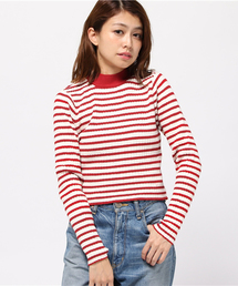 SLY | CROPPED RIB HG TOPS(ニット/セーター)