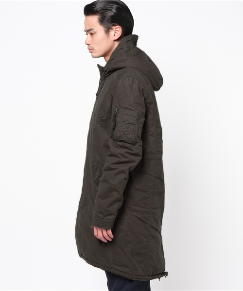 ALLSAINTS / モッズコート/L/コットン/GRY// ALLSAINTS（オールセインツ）の「LEYDEN PARKA（モッズコート）」 - WEAR