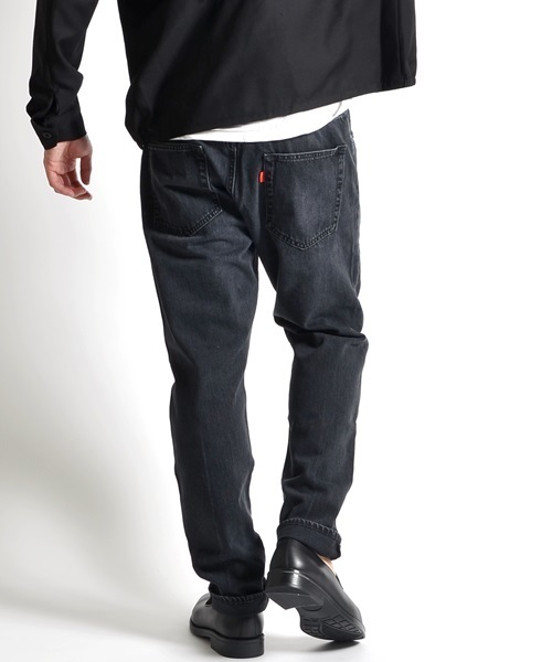 SHIPS JET BLUE（シップスジェットブルー）の「SHIPS JET BLUE: スタンダート ブラック デニム（デニムパンツ・メンズ・ブラック・SMALL/LARGE/MEDIUM）」の12枚目の写真