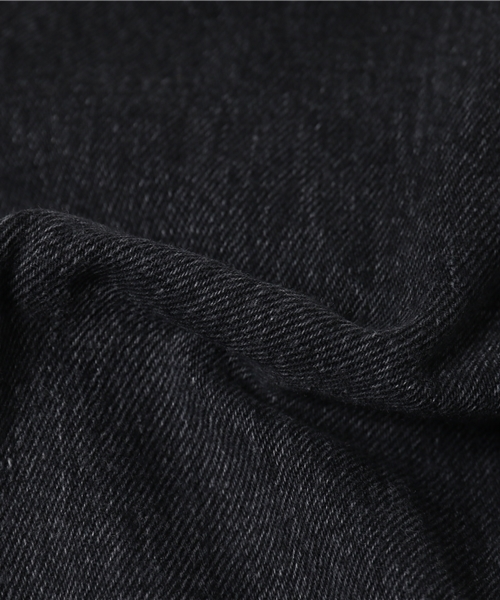 SHIPS JET BLUE（シップスジェットブルー）の「SHIPS JET BLUE: スタンダート ブラック デニム（デニムパンツ・メンズ・ブラック・SMALL/LARGE/MEDIUM）」の3枚目の写真